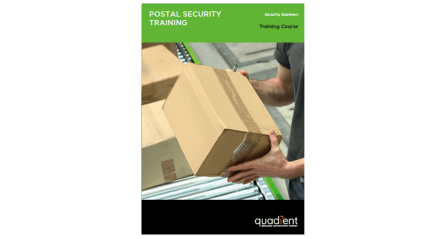 Quadient X-Ray Scanner Security Training Brochure