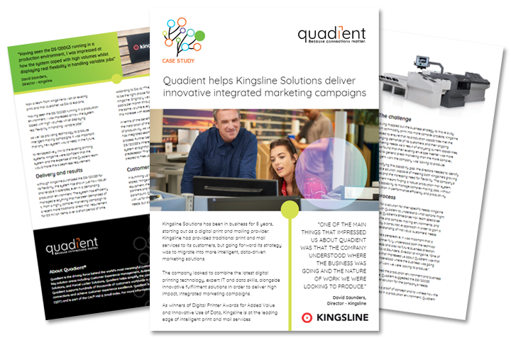 Customer Story: Kingsline Solutions deliver innovative integrated marketing campaigns