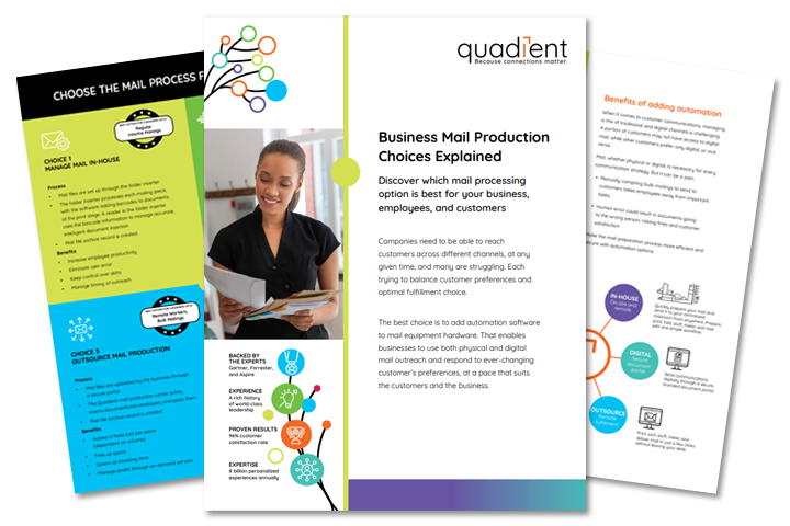 Business Mail Production Choices Explained