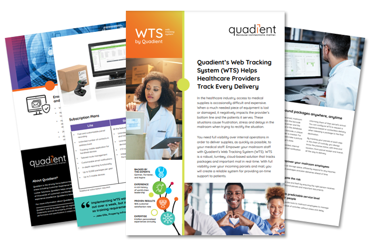 Healthcare Providers Track Every Delivery with Quadient’s Web Tracking System