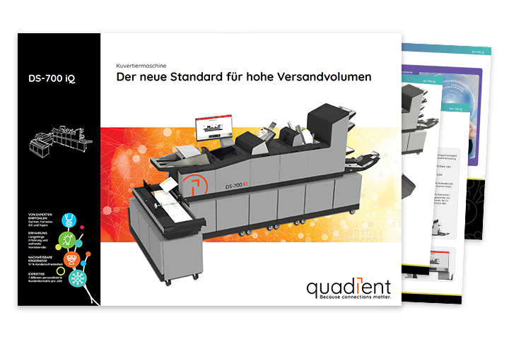 DS-700 iQ Kuvertiermaschine