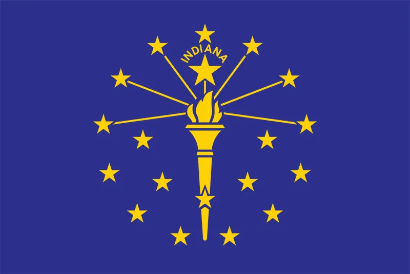 Indiana state flag