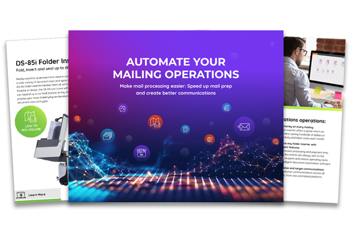 automate mailing operations cover