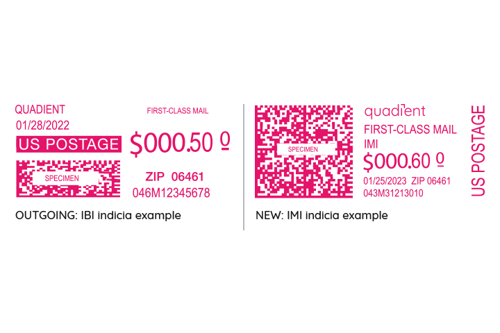 Outgoing IBI indicia versus IMI indicia