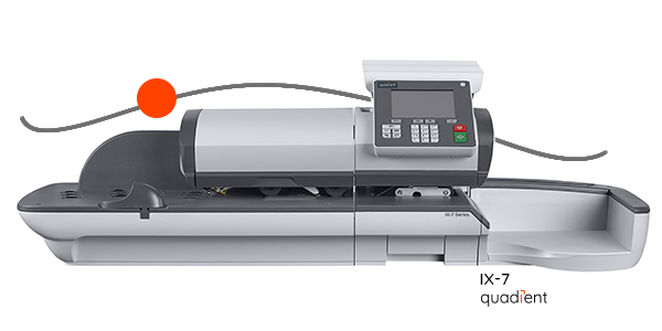 IX-7 postage meter