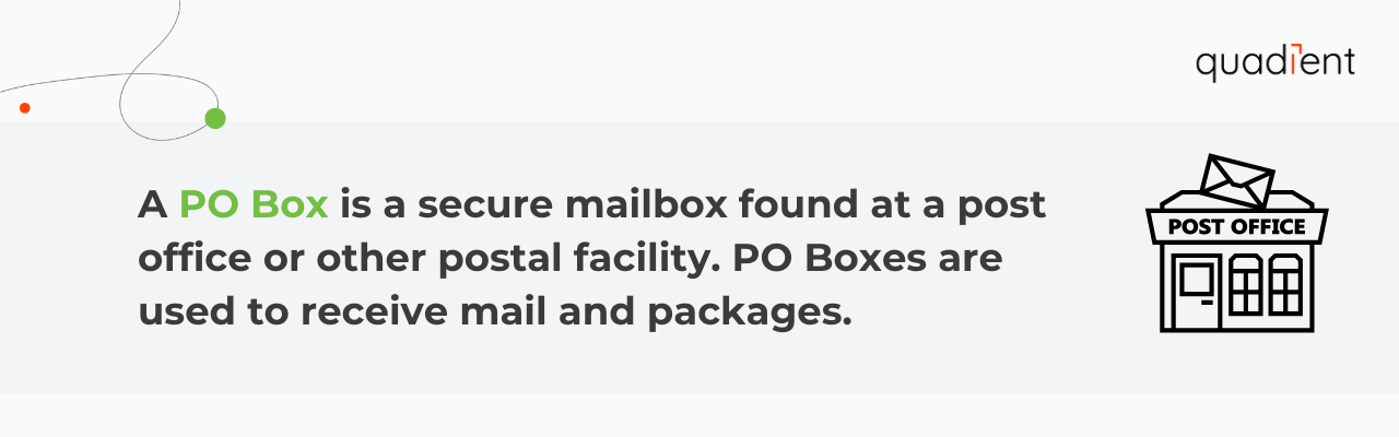 a po box is a secure mailbox