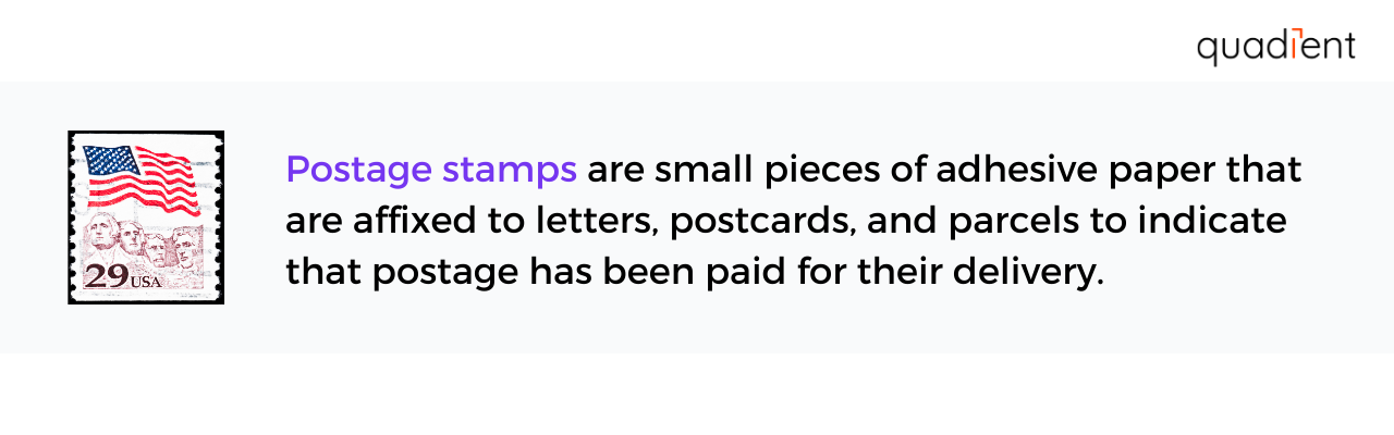 postage stamps definition