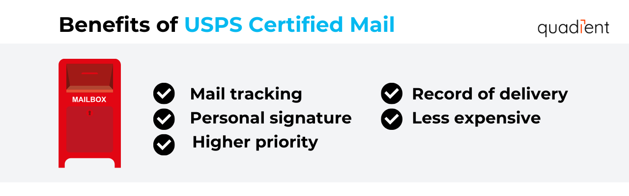 Benefits of USPS Certified Mail