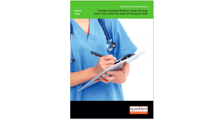 Tallaght Hospital Realizes Huge Savings with Help of Quadient OMS Tallaght Hospital case study