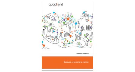 Quadient Company Overview Brochure Cover