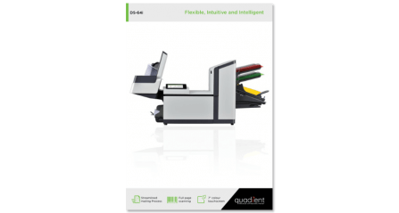 DS-64i Folder Inserter Brochure Cover