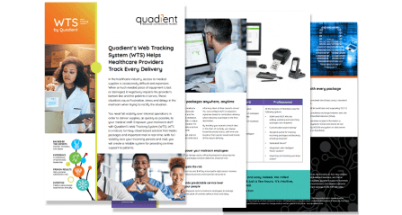 Healthcare Providers Track Every Delivery with Quadient’s Web Tracking System