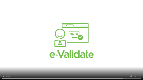 Video - e-Validate Product