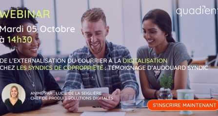 De l'externalisation du courrier à la digitalisation chez les syndics : Témoignage