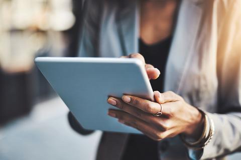 woman-using-tablet