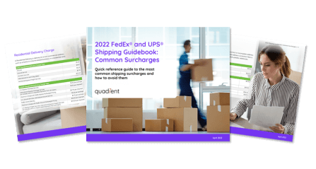 2022 shipping guidebook common surcharges