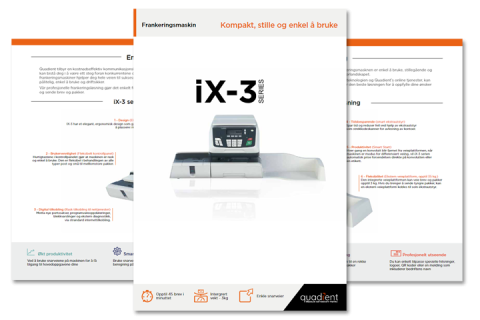 iX-3 Series Postage Meter