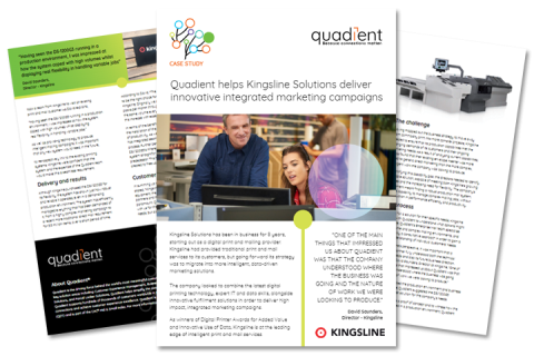 Customer Story: Kingsline Solutions deliver innovative integrated marketing campaigns