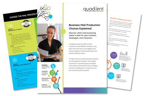 Business Mail Production Choices Explained