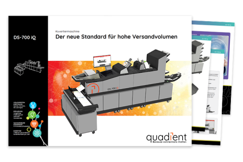 DS-700 iQ Kuvertiermaschine