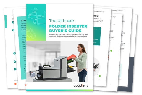 Quadient ultimate folder inserter buyer's guide 